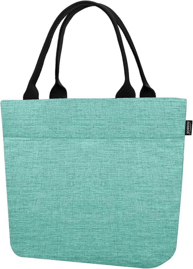 Aosbos Lunch Bag Lunch Box for Women Adult Insulated Lunch Cooler Bag Thermal LunchBox Lunch Tote Bolsa Termica Almuerzo Lonchera, Green