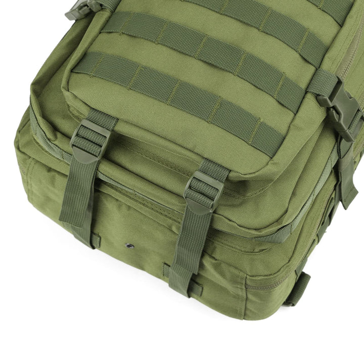 REEBOW GEAR Military Tactical Backpack Large Army 3 Day Assault Pack Molle Bag Boys Backpacks for School Army Green