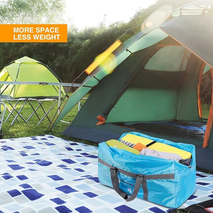 REDCAMP Foldable Travel Bag, Large Sports Bag, 75L/96L/100L, Lightweight Waterproof Tote Bag