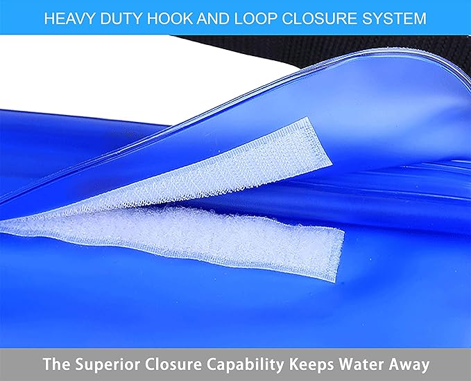 ANJ Outdoors 2PK Most Durable Waterproof Pouch/Waterproof Fanny Packs for Women and Men | 3-Zipper Beach Bags Sandproof | Phone Case With Waist Strap for Swimming