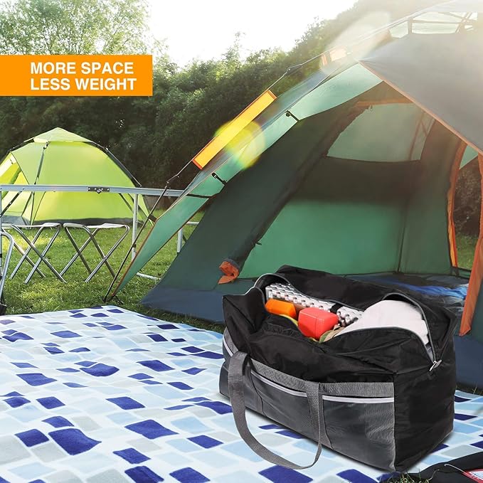 REDCAMP Foldable Travel Bag, Large Sports Bag, 75L/96L/100L, Lightweight Waterproof Tote Bag