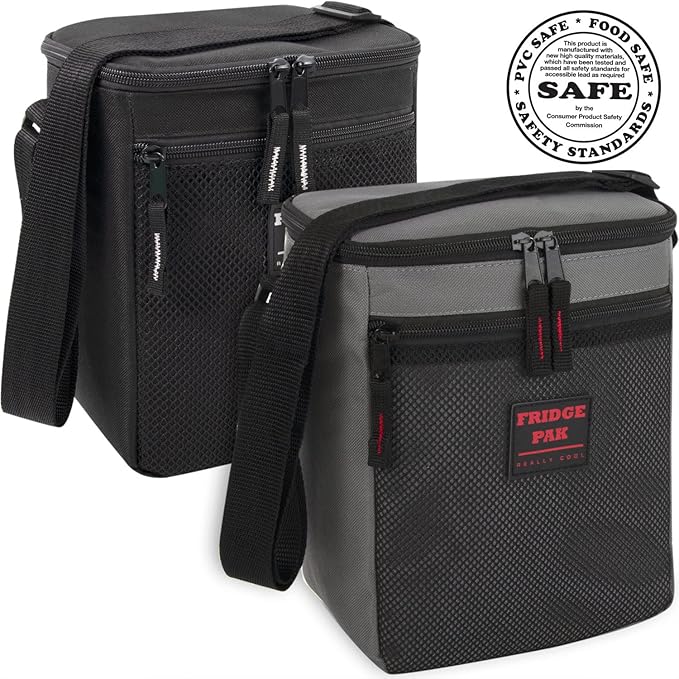 6 Can Cooler Bags Insulated Soft Cooler Lunch Bag for Men, Waterproof Leak Proof Cooler Bags Insulated