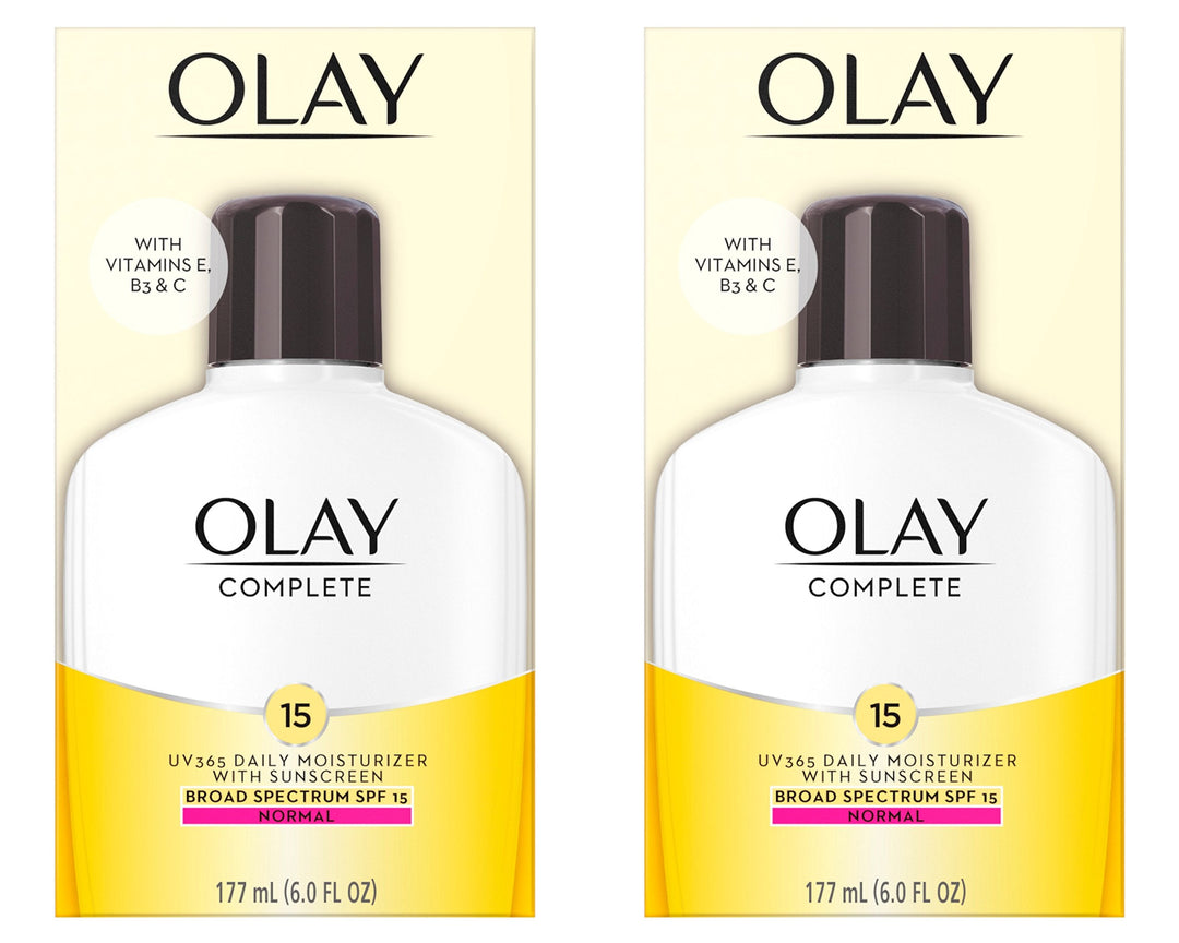 Olay Face Moisturizer Complete Lotion All Day Daily Facial Moisturizing Lotion Spf 15 For Normal Skin And Hydration, Oil-Free No