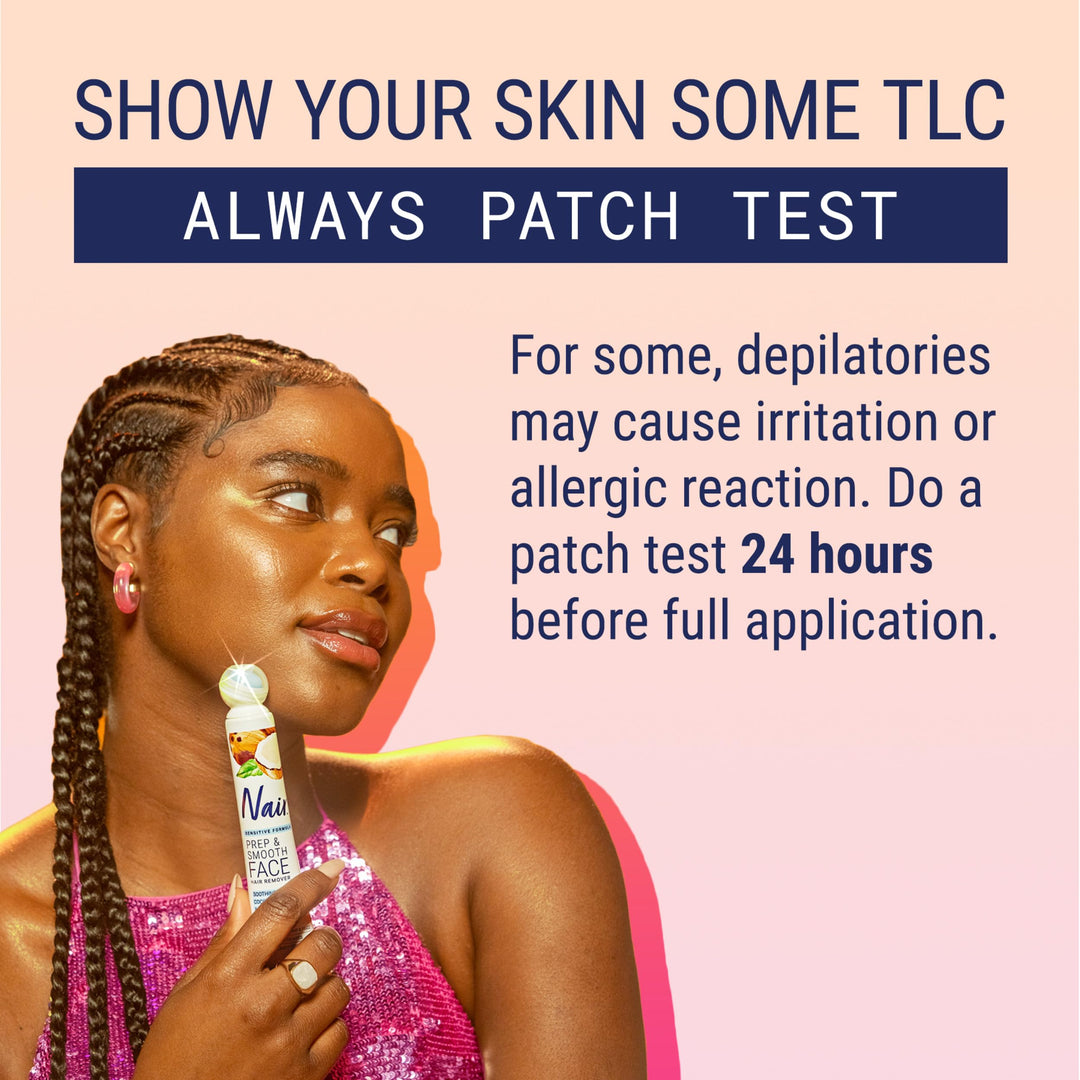 NAIR Exfoliating Facial Hair Removal Cream for Women - Smooth Skin Solution with Collagen for Sensitive Skincare