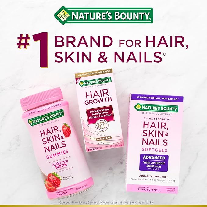 Nature's Bounty Optimal Solutions Women's Multivitamin, Immune and Cellular Energy Support, Bone Health, Raspberry Flavor, 80 Gummies, 40 Total Servings