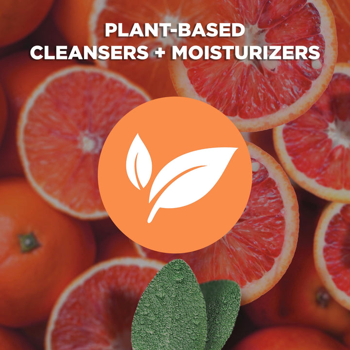 DOVE MEN + CARE 2-in-1 Shampoo + Conditioner Pure Fresh Orange & Sage for Strong, Healthy-Looking Hair, with Vitamin C & Mineral Complex, 17.5 oz