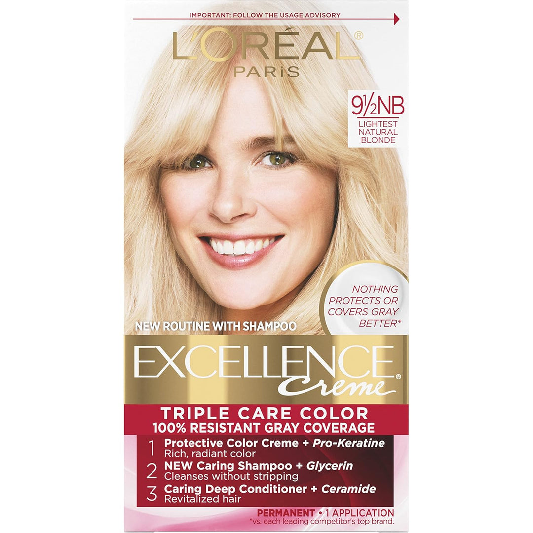 5RB Medium Reddish Brown Hair Color | L'Oreal Paris Excellence Creme – 8 Weeks Gray Coverage