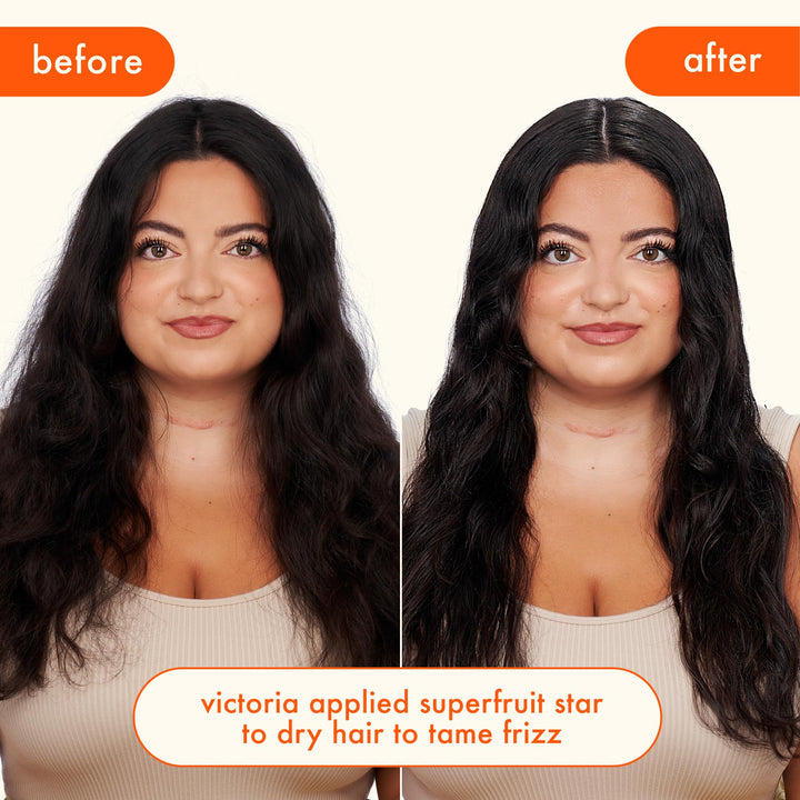 amika superfruit star lightweight hair styling oil