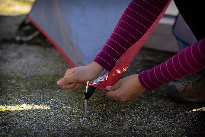 ALPS Mountaineering Taurus 4-Person Tent - Gray/Red