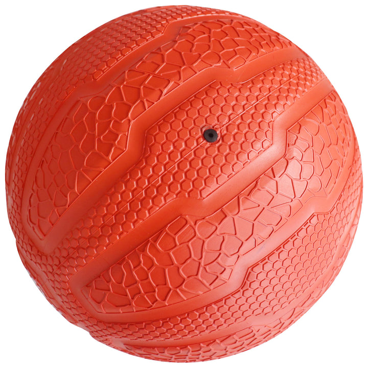 PRISP Weighted Rubber Medicine Ball - Weight Ball for Strength Exercises and Fitness Workouts, 15 lbs