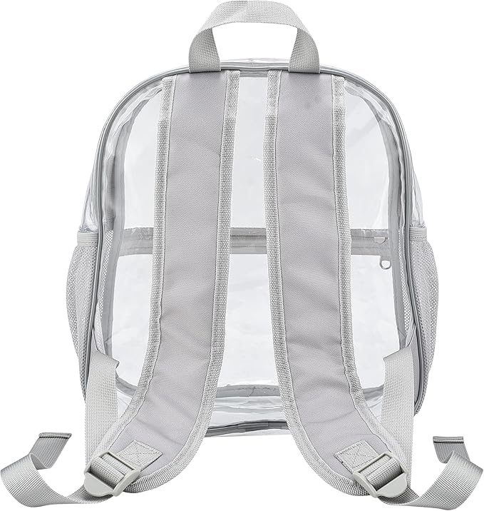 USPECLARE Clear Backpack for Stadium Approved 12×6×12, Water proof Clear Bag for Stadium Events and Concert Work Sport Event