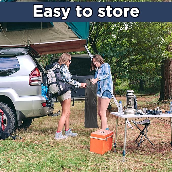 Wenqik 2 Pack 450lbs Max Load Camping Cot for Adults with Carry Bag Portable Folding Outdoor Sleeping Cot Heavy Duty Bed for Traveling Camp Military Office Nap Beach Home Lounging