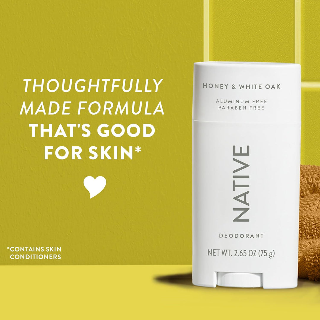 Native Deodorant | Aluminum-Free, 72-Hour Odor Control | Lavender & Rose, Eco-Friendly
