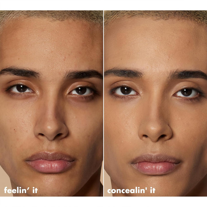 e.l.f. Hydrating Camo Concealer | Full-Coverage Satin Finish | Vegan, Medium Golden