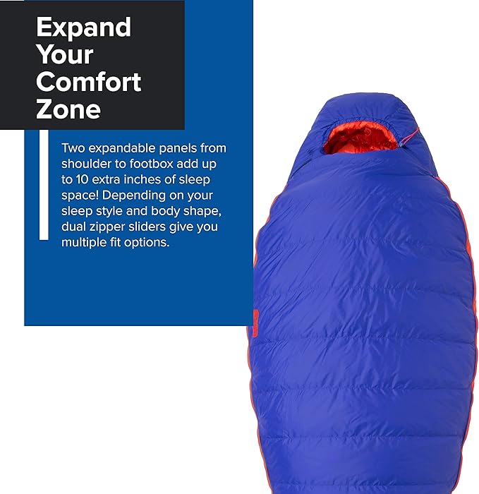 Big Agnes Women's Torchlight Expandable Down Mummy Sleeping Bag