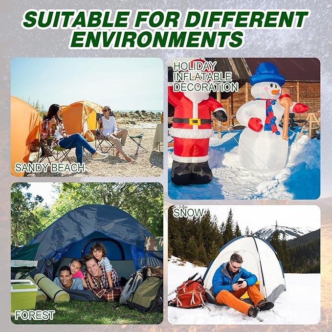 20 Pcs 8'' Screw in Tent Stakes Heavy Duty Camping Stakes Ground Anchors Metal Canopy Stakes Tent Spikes Stake Pegs with 4 x 10 ft Ropes for Sand Hiking Travel with Hex Head Driver(Orange)