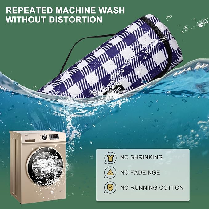 80''x100'' Extra Large Picnic Beach Blankets Waterproof Sandproof Foldable, Machine Washable Simple Stylish Gingham Outdoor Blankets Grass Lawn Park for Family Camping Party