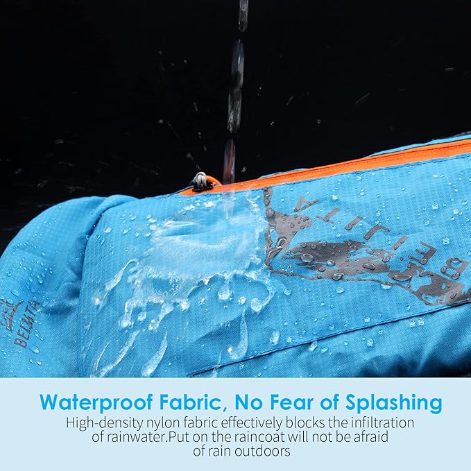 20L Lightweight Hiking Backpack, Foldable Waterproof Daypack, Packable Travel Backpack for Men & Women (Blue)