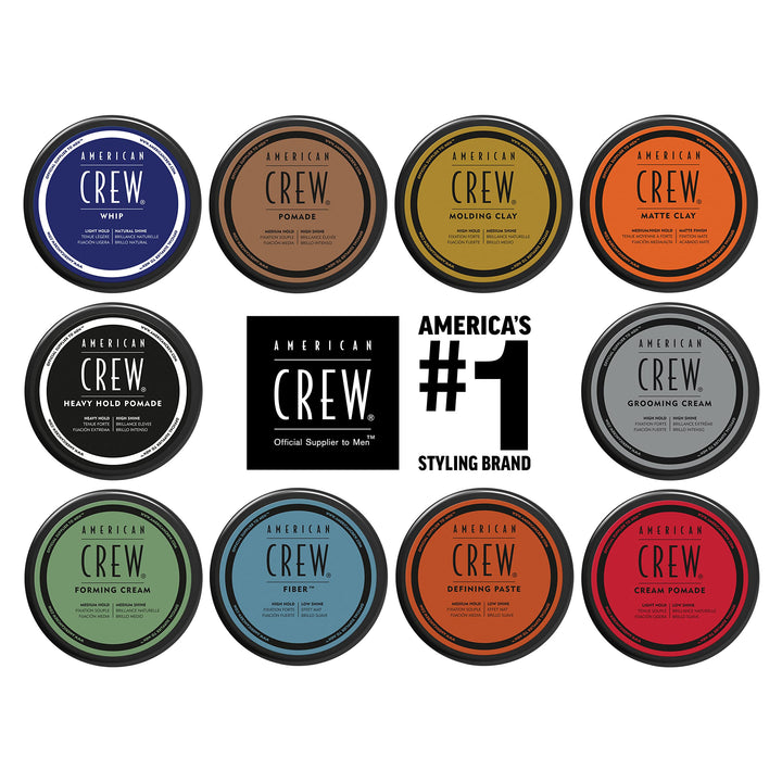 American Crew Men's Hair Fiber, Like Styling Gel with High Hold & Low Shine, Travel Size, 1.7 oz