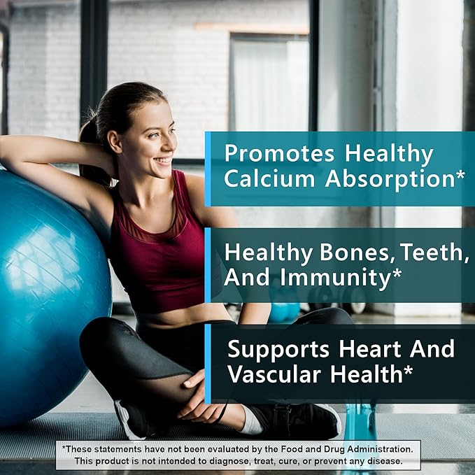 5-in-1 Magnesium Complex and Vitamin D3 K2