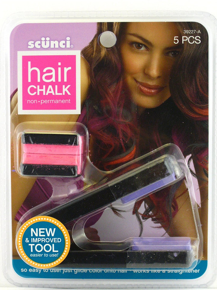 Scunci 3922703a048 Hair Chalk Kit