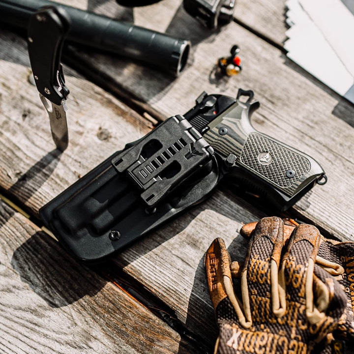 Blade-Tech Tek-Lok - The Original USA Made Belt Clip Attachment for Holsters, Mag Pouches, Knife Sheaths and More with Mounting Hardware