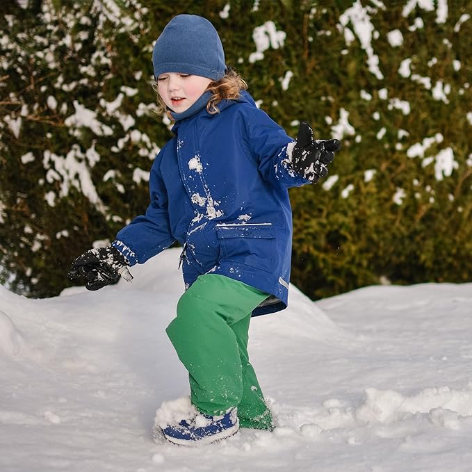 JAN & JUL Waterproof Fleece Lined Snow and Rain Pants for Toddlers and Kids