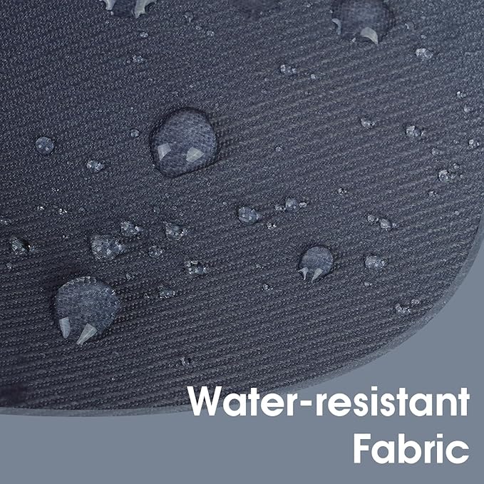 WANDF Drawstring Backpack Sports Gym Bag with Shoulder Pads Water Resistant String Cinch Bag for Women Men (Black Gradient)