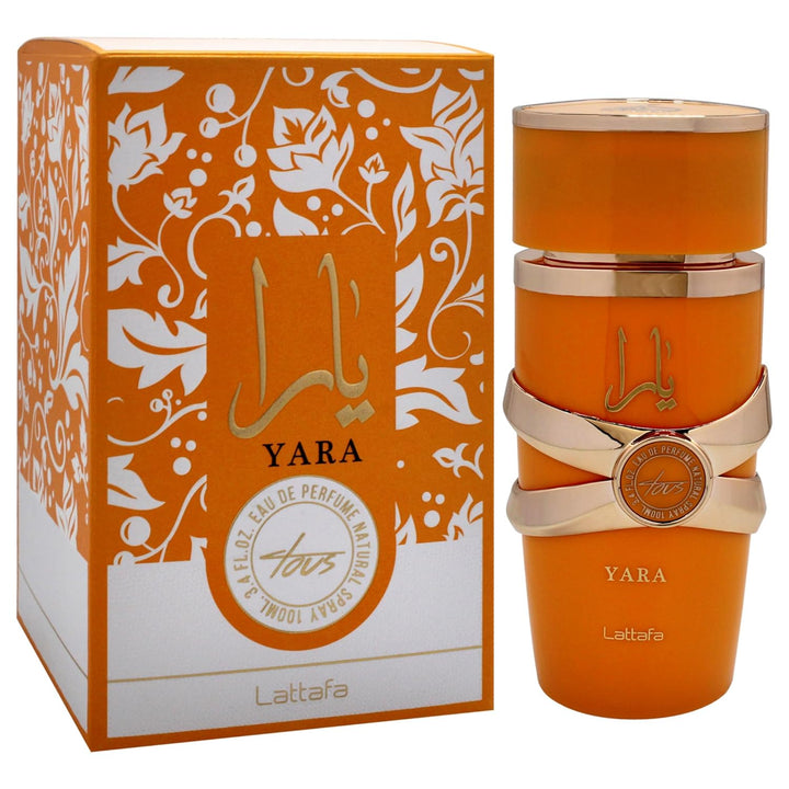 Lattafa Yara 5th Anniversary Eau de Parfum Gift Set | Floral & Fruity | 2 x 3.4 Oz