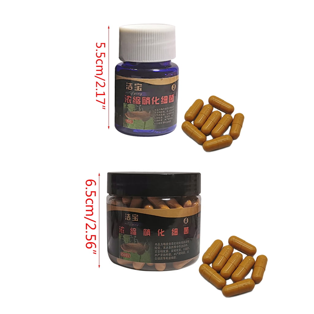 WINDLAND Aquarium Nitrifying Bacteria Super Concentrated Capsule Fish for Tank Pond Cleaning Water Purifier Supplies