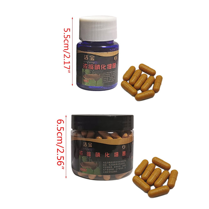 WINDLAND Aquarium Nitrifying Bacteria Super Concentrated Capsule Fish for Tank Pond Cleaning Water Purifier Supplies