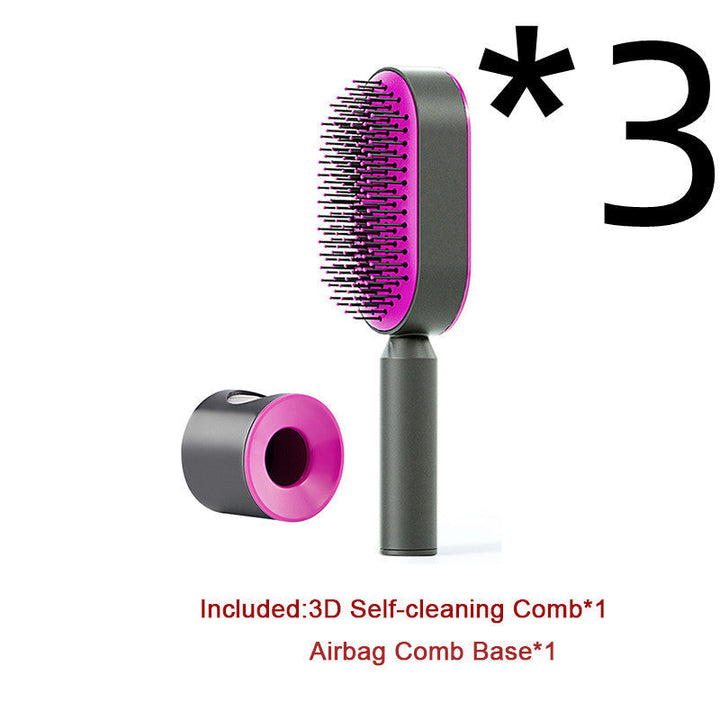 Smart Self-Cleaning Hair Brush