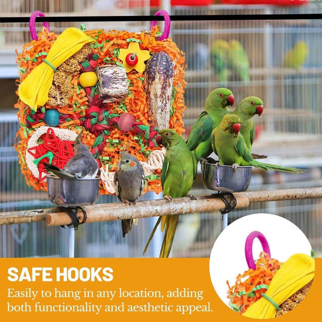 Enrichment Foraging Toy for Small Pets, Chewable Interactive Activity Mat for Rabbits, Guinea Pigs, Chinchillas, Hamsters, Rats, Promotes Natural Instincts and Dental Health