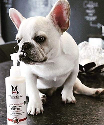 Hydrating Butter Leave in Pet Conditioner for Dogs | Lotion for Skin and Coat | Aloe Puppy & Dog Conditioner for Hair Detangler, Dry Skin, & Pet Fur Dandruff | Made in USA | Guava 8oz
