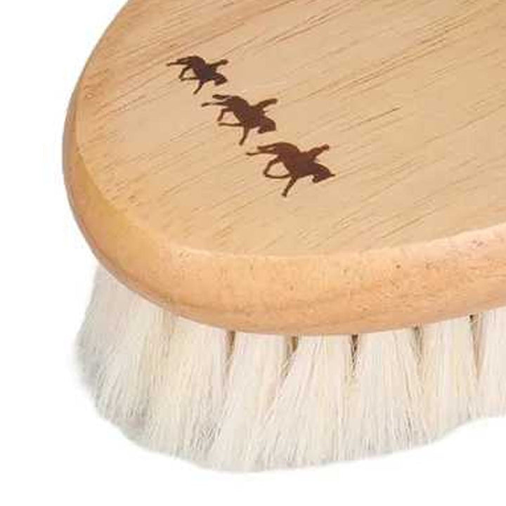 Supreme Products Gleaming Leather Handled Horse Brush