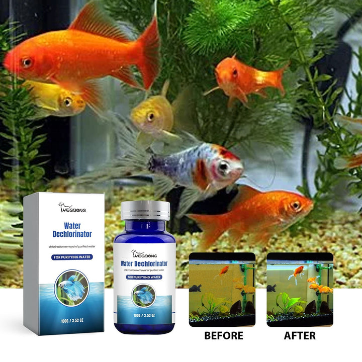 Powerful Purification Tablets ,Fish Pond Clarity Solution,Sludge Dissolver for Fish Pond 50 Tablets, for Ponds & Lakes,Fish Pond, Water Tank