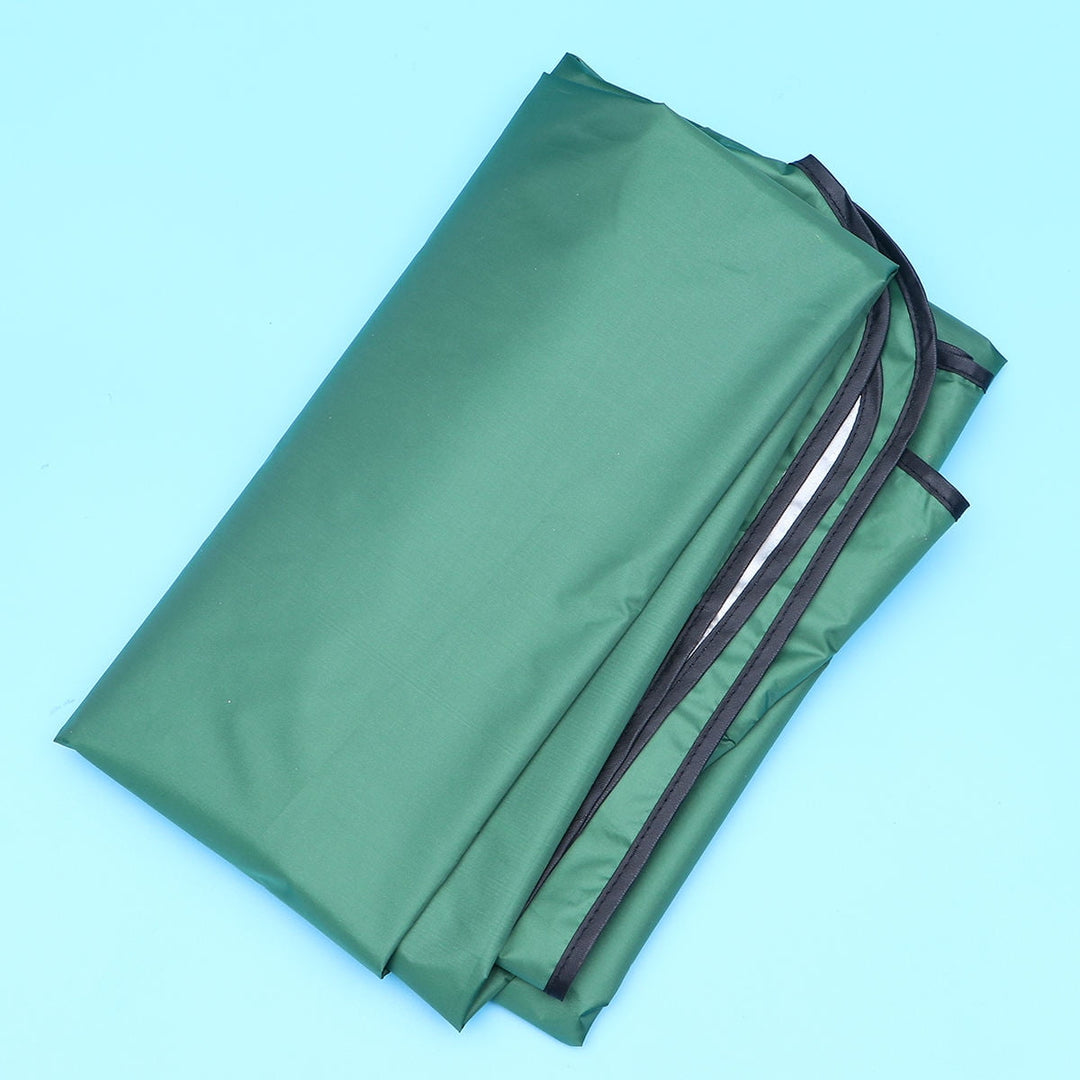 CIMAXIC 1Pack Dark Green Polyester Garden Swing Cover 190x132cm Waterproof Outdoor Use