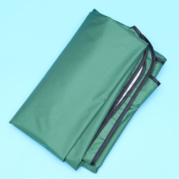 CIMAXIC 1Pack Dark Green Polyester Garden Swing Cover 190x132cm Waterproof Outdoor Use