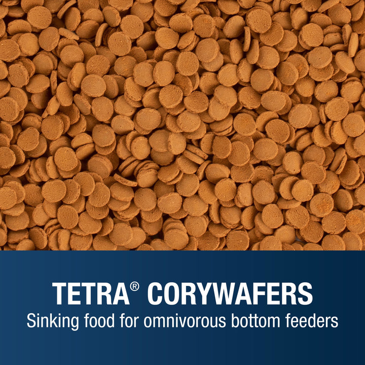 Tetra CoryWafers Fish Food, Complete Diet for Catfish & Loaches, 3.5 oz