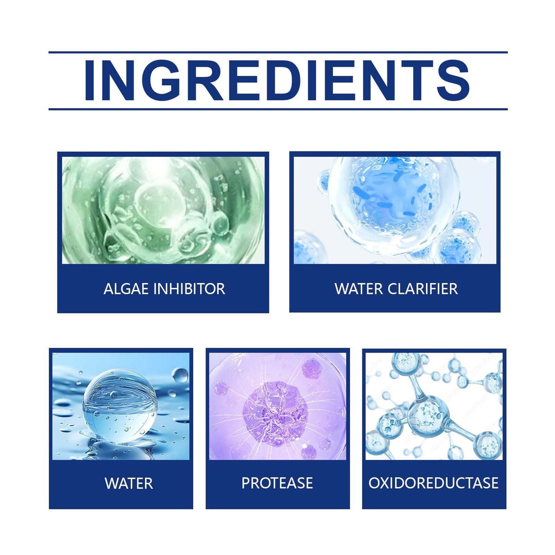 Aquarium Fish Tank Water Purifier | Clear Water Quality Enhancer | Rapid Pollutant Remover | Balances pH | Safe for Fish & Plants | Easy Use | 100ml Bottle | Fish Products