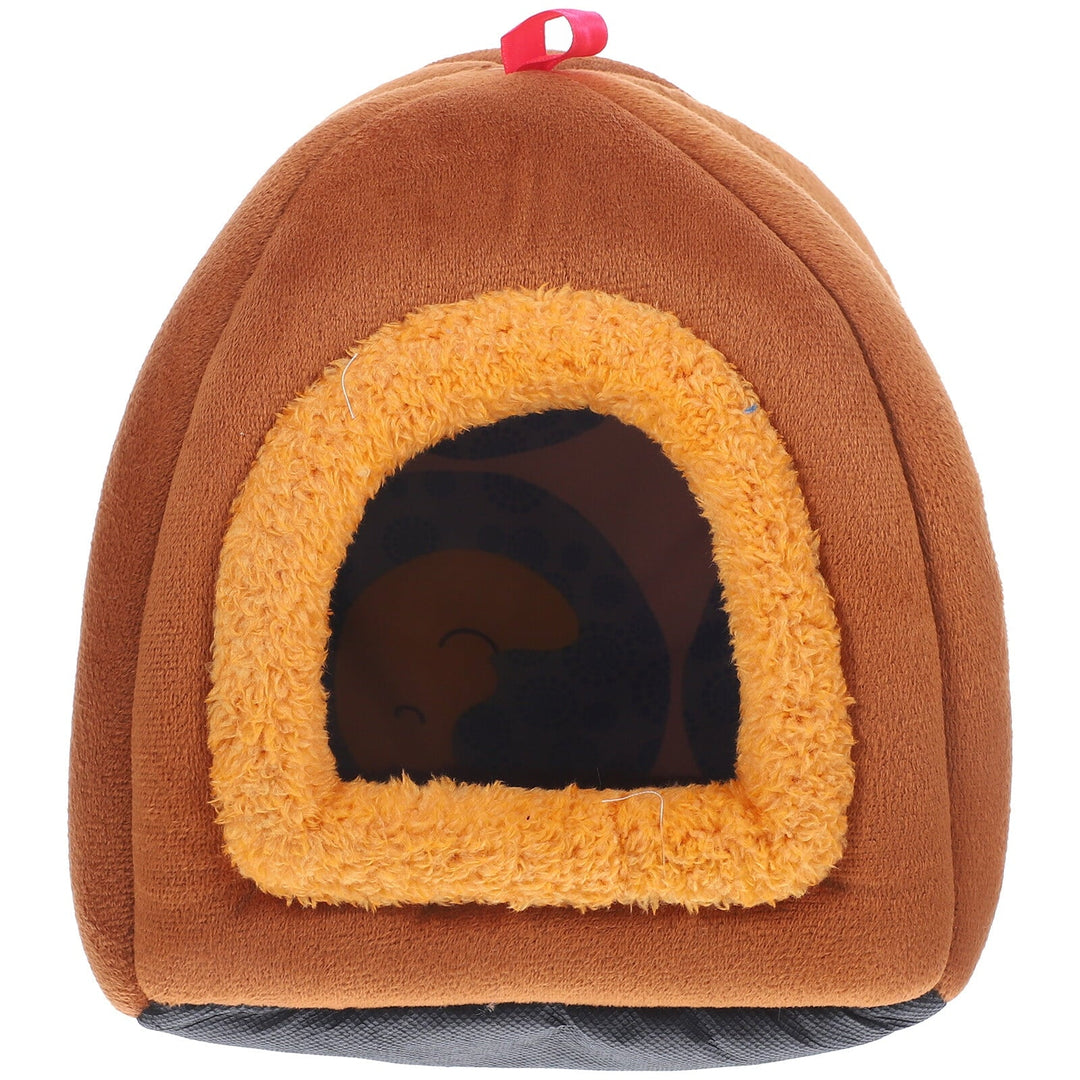 Hekezhi Warm Sleep Rabbits Beds Winter House Pet Resting Sleep Beds for Small Pet