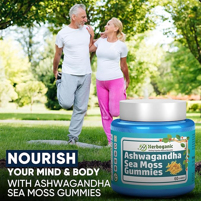 Ashwagandha Sea Moss Gummies - 60 Count