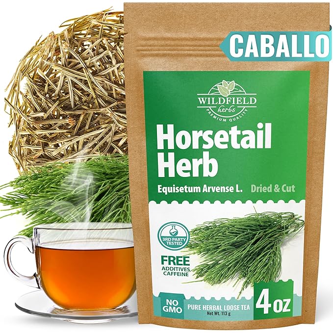 4 oz. Horsetail Herb Horsetail Tea Cola De Caballo Hierba Horse Tail (Equisetum Arvense) - 113g Herb Tea Horse Tail