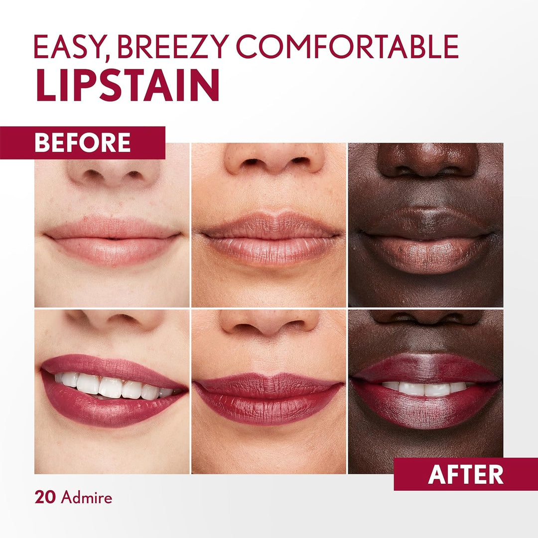 Covergirl Outlast 20 Admire Lipstain | Vegan, Transfer-Proof, Satin Finish