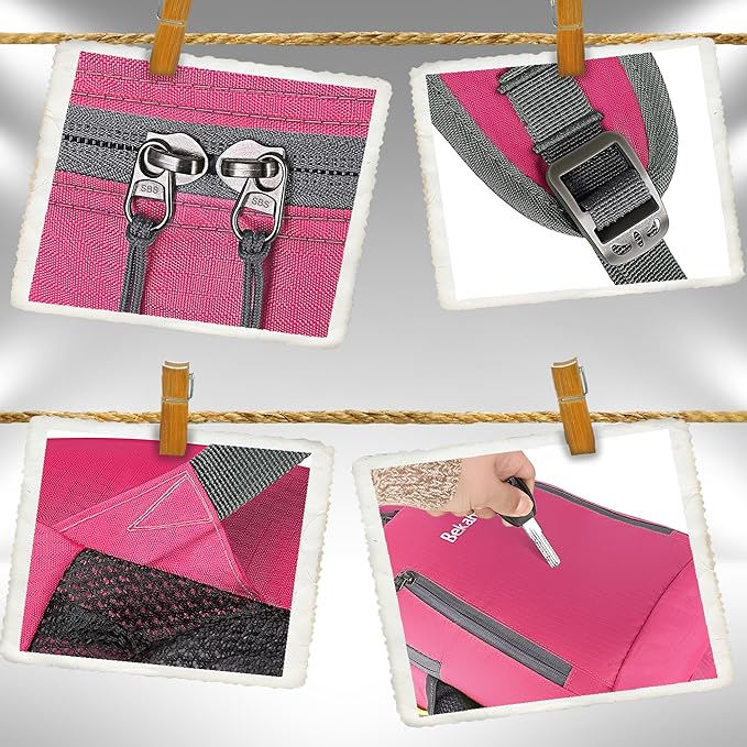 20L Lightweight Foldable Backpack, Small Hiking Daypack for Men Women