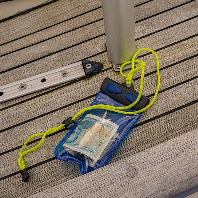 Aquapac Keymaster Waterproof Travel Case, Made in the UK, Carry Cord, Travel Essential, 5 Year Warranty, Watersports, Hiking, Mountain Biking, Running Accessory