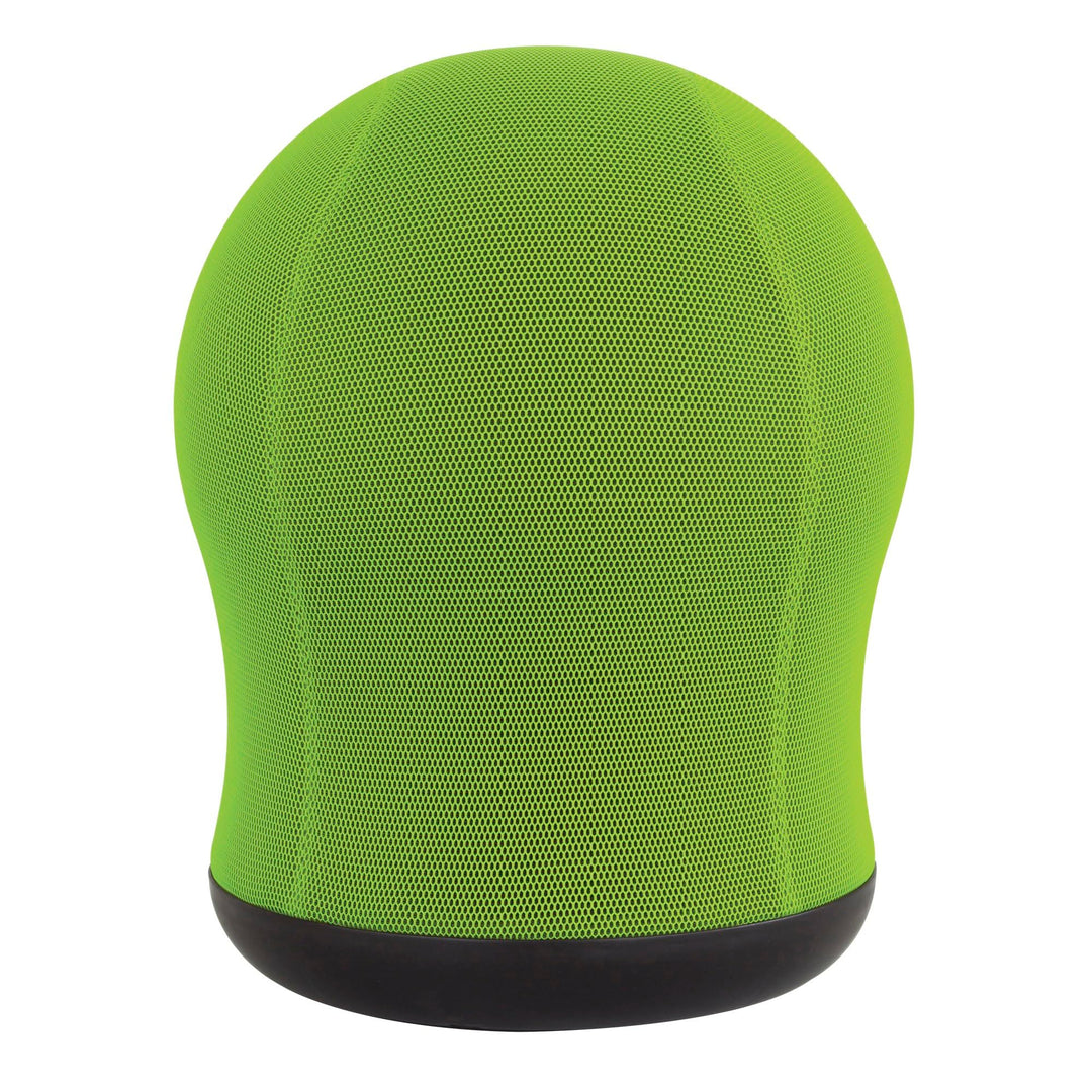 Safco Zenergy Swivel Ball Chair, Anti-Burst, Vinyl Exercise Ball Chair for Home, Office & Classroom, Ideal for K-12, Supports Active Seating, Green Mesh