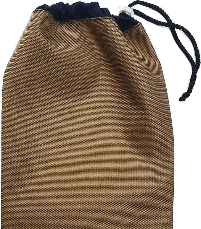 Bag Camping Tent Stakes Heavy Duty Mustard Nylon Sack Waterproof Pocket Ditty Camp Accesorries Storage Peg Bag