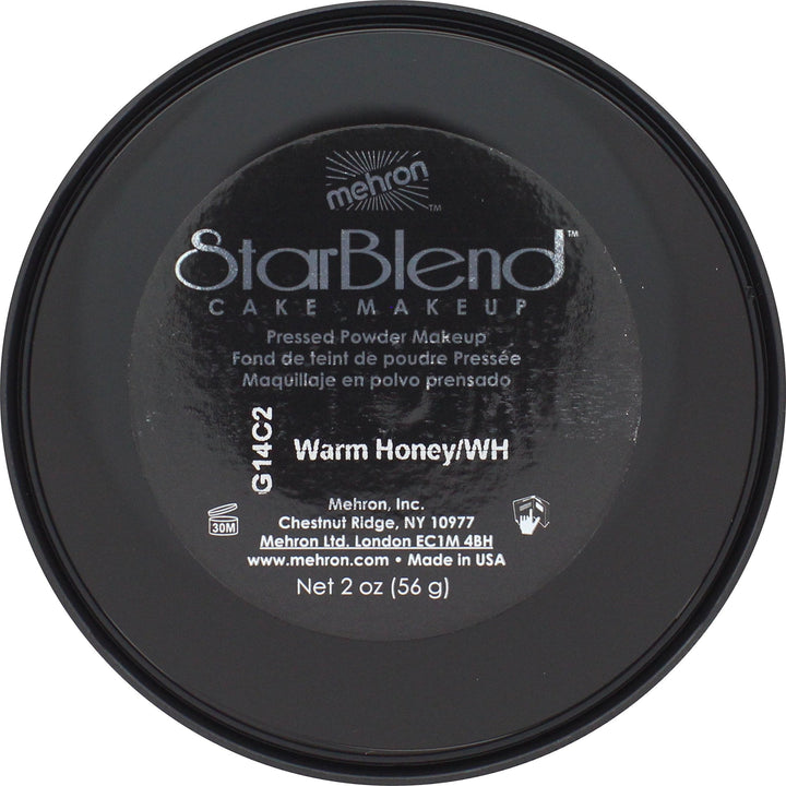 Mehron Makeup StarBlend Cake (2 oz) (Warm Honey)