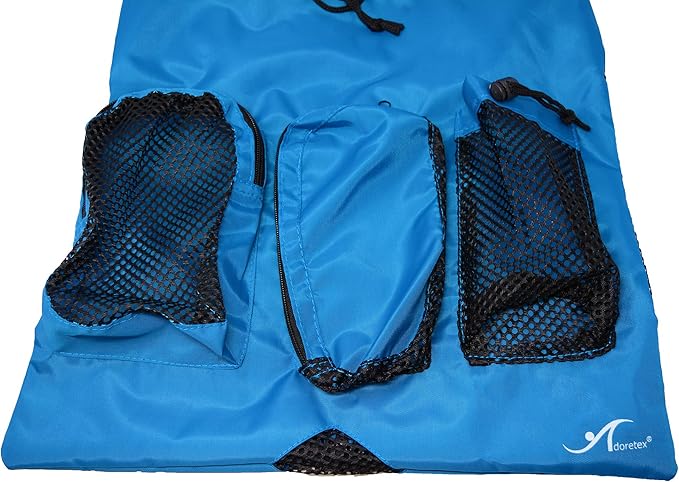 Adoretex Quick Dry Mesh Equipment Sport Drawstring Gym Swim Bag